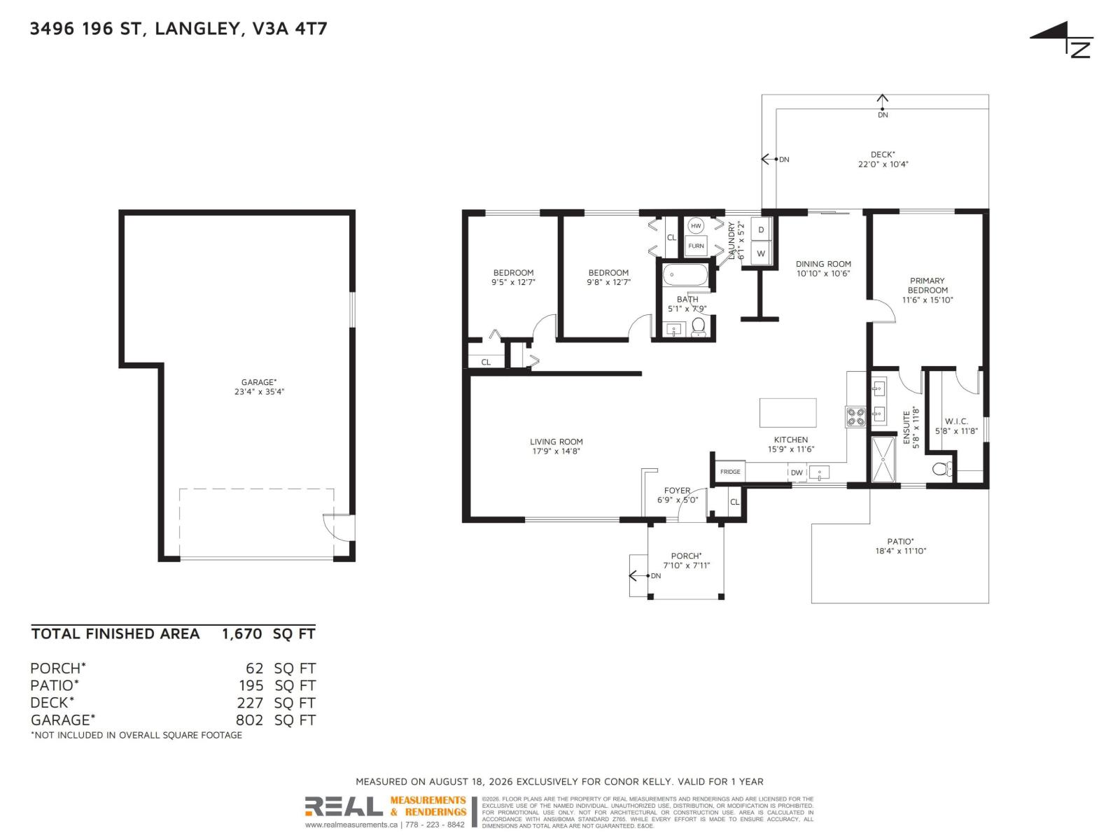 For sale: 3496 196 STREET, Langley, British Columbia V3A4T7