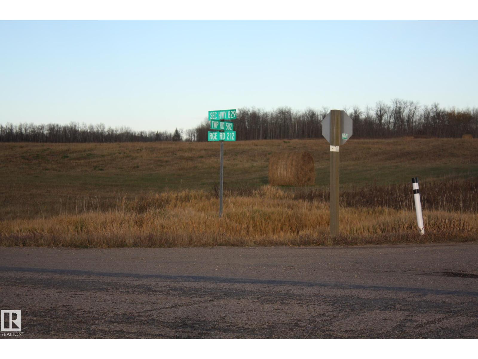 TWP 582 SECONDARY HIWAY #829