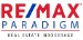RE/MAX PARADIGM REAL ESTATE logo