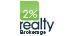 2% REALTY logo