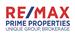 RE/MAX PRIME PROPERTIES - UNIQUE GROUP logo