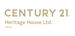 CENTURY 21 HERITAGE HOUSE LTD. logo