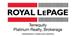 ROYAL LEPAGE TERREQUITY PLATINUM REALTY logo