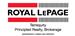 ROYAL LEPAGE TERREQUITY PRINCIPLED REALTY logo