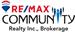 Logo de RE/MAX COMMUNITY REALTY INC.
